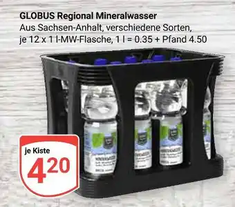 Globus Globus regional mineralwasser Angebot