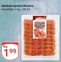 Globus Abraham serrano reserva Angebot