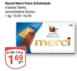 Globus Storck merci feine schokolade Angebot
