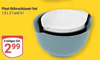 Globus Plast rührschüssel-set Angebot