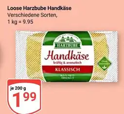 Globus Harzbube handkäse Angebot
