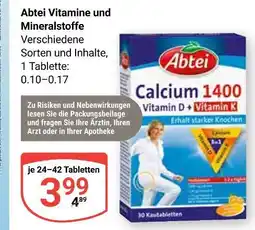 Globus Abtei vitamine und mineralstoffe Angebot