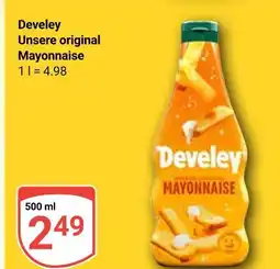Globus Develey unsere original mayonnaise Angebot