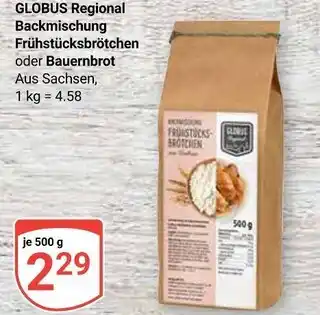 Globus Globus regional backmischung frühstücksbrötchen Angebot