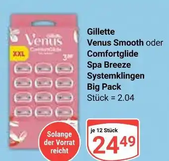 Globus Gillette venus smooth Angebot