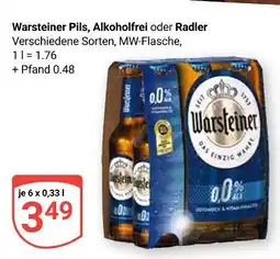 Globus Warsteiner pils Angebot