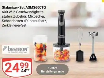 Globus Bestron stabmixer-set asms600tg Angebot