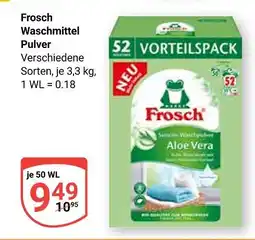 Globus Frosch waschmittel pulver Angebot