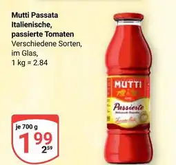 Globus Mutti passata italienische, passierte tomaten Angebot