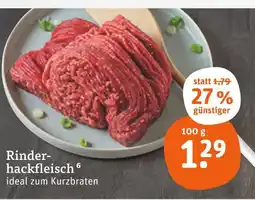 tegut Rinderhackfleisch Angebot