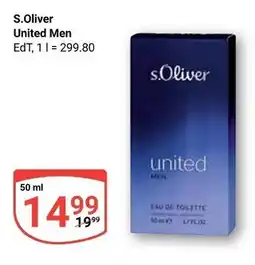 Globus S.oliver united men Angebot