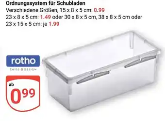 Globus Rotho ordnungssystem für schubladen Angebot