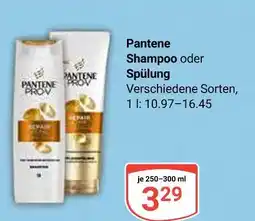 Globus Pantene shampoo Angebot