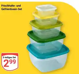 Globus Frischhalte- und gefrierdosen-set Angebot