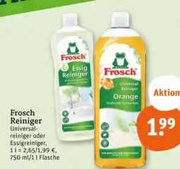 tegut Frosch essig reiniger Angebot