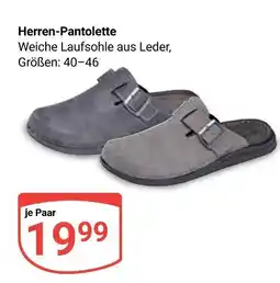 Globus Herren-pantolette Angebot