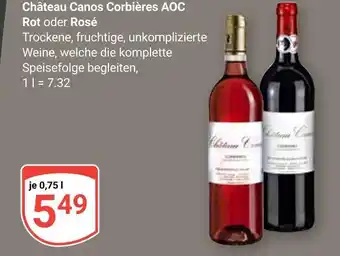 Globus Château canos corbières aoc rot Angebot