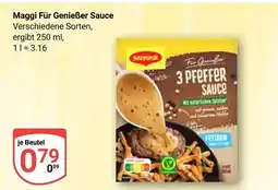 Globus Maggi für genießer sauce Angebot