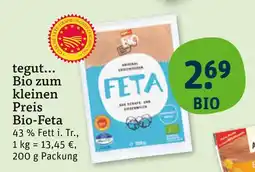 tegut Bio-feta Angebot