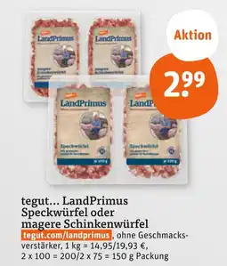 tegut Landprimus speckwürfel Angebot