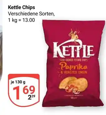Globus Kettle chips paprika & roasted onion Angebot