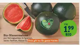 tegut Bio-wassermelone Angebot