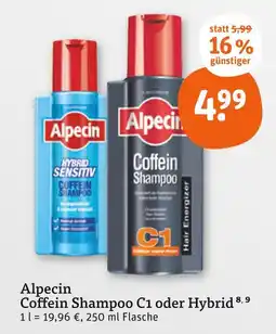 tegut Alpecin coffein shampoo c1 Angebot