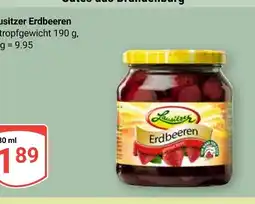 Globus Lusitzer erdbeeren Angebot