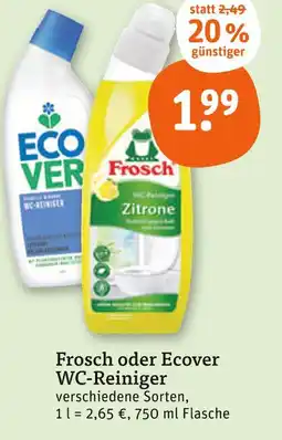 tegut Frosch wc-reiniger zitrone Angebot