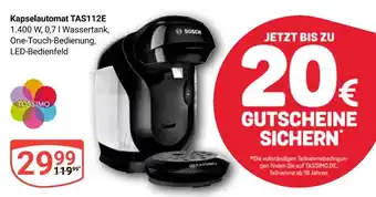 Globus Bosch kapselautomat tas112e Angebot