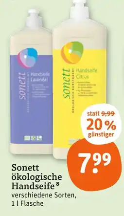 tegut Sonett handseife lavendel Angebot