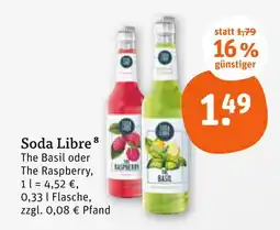 tegut Soda libre the basil Angebot