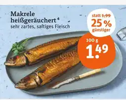 tegut Makrele heißgeräuchert Angebot