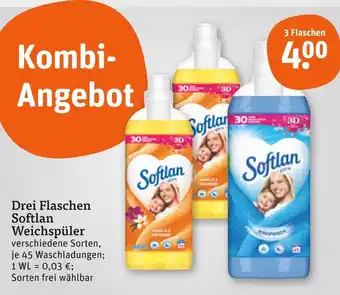 tegut Softlan weichspüler verschiedene sorten Angebot
