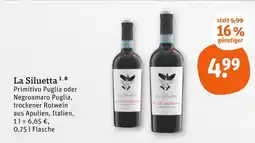 tegut La siluetta primitivo puglia Angebot