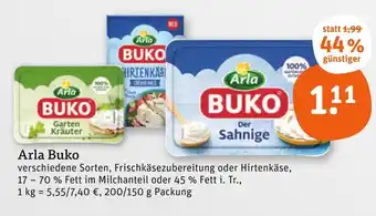 tegut Arla buko garten kräuter Angebot
