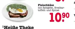 E-Center Fleischkäse mit spiegelei, bratkartoffeln und spinat Angebot