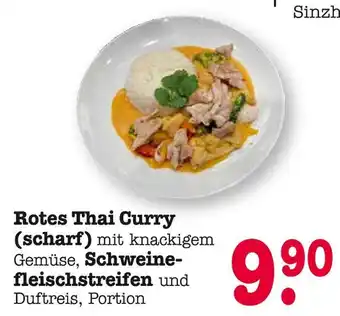 E-Center Rotes thai curry (scharf) Angebot