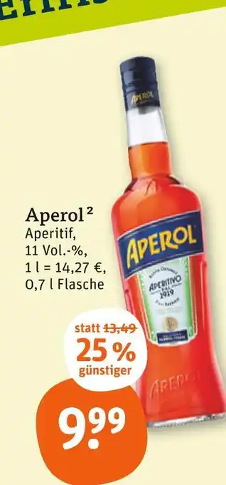 tegut Aperol Angebot