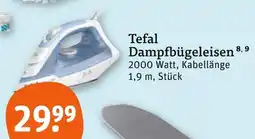 tegut Tefal dampfbügeleisen Angebot