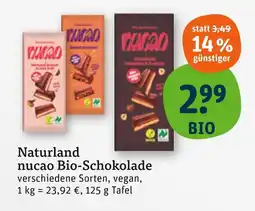 tegut Nucao bio-schokolade Angebot