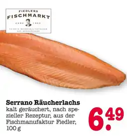 E-Center Fiedlers fischmarkt serrano räucherlachs Angebot