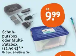 tegut Schuhputzbox Angebot
