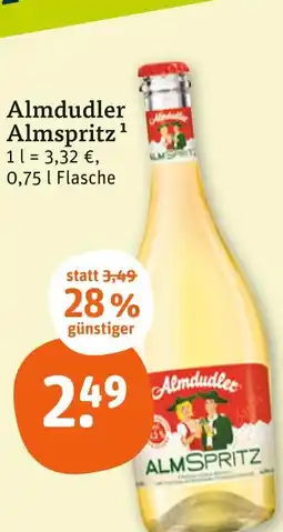 tegut Almdudler almspritz Angebot