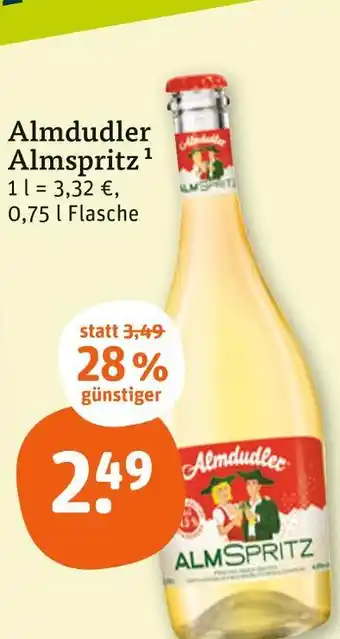 tegut Almdudler almspritz Angebot