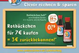 tegut Rotbäckchen saft Angebot