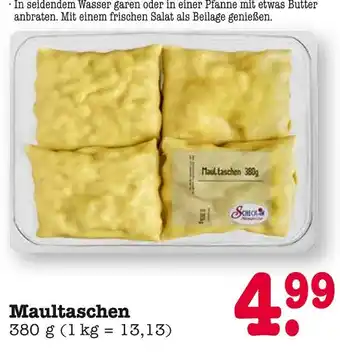 E-Center Maultaschen Angebot