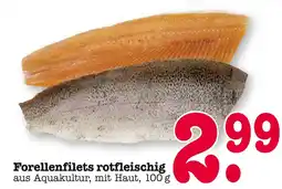 E-Center Forellenfilets rotfleischig Angebot