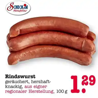 E-Center Rindswurst Angebot