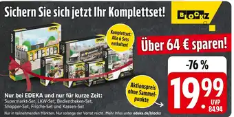 E-Center Blockz supermarkt-set Angebot